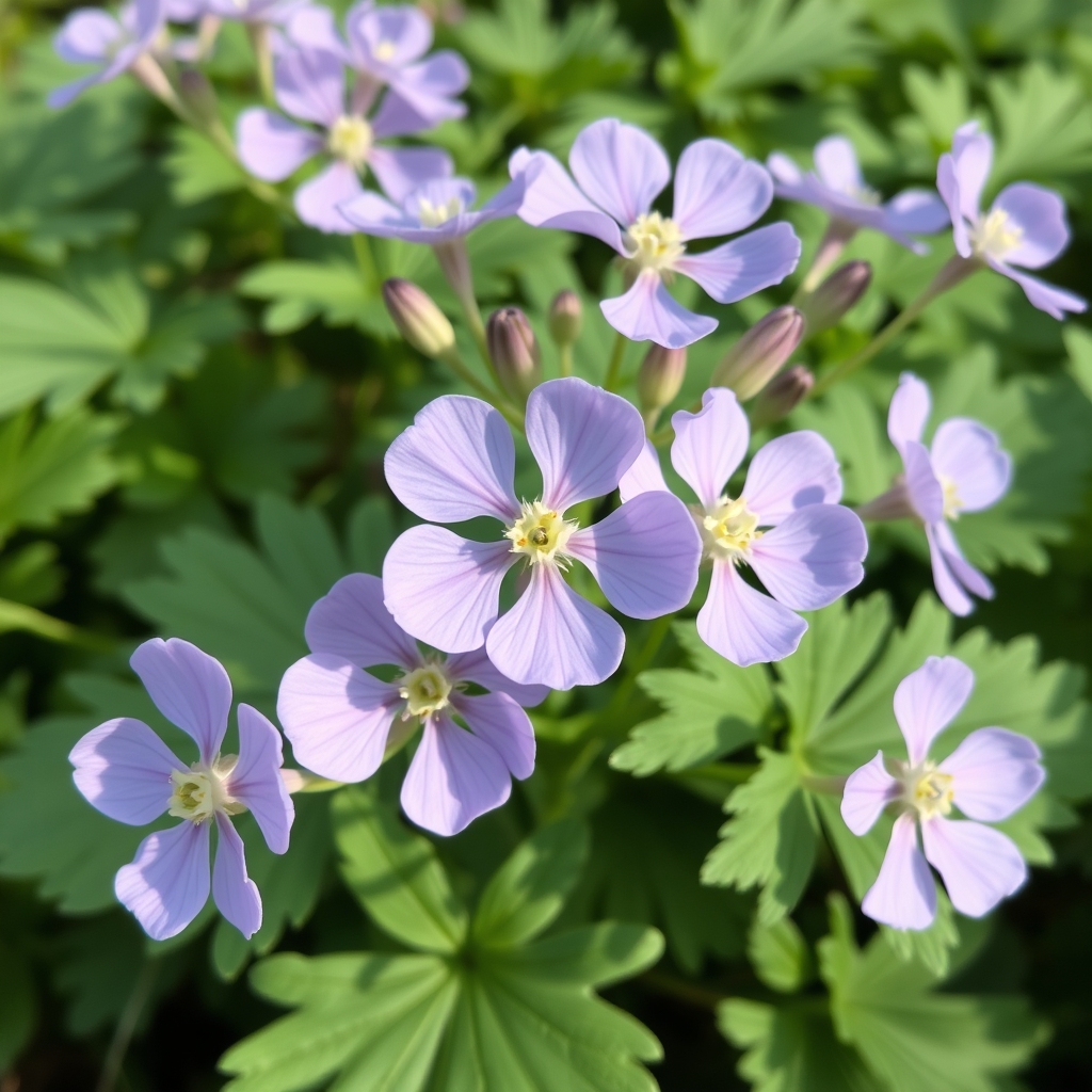 Geranium phaeum ‘Lilacina’