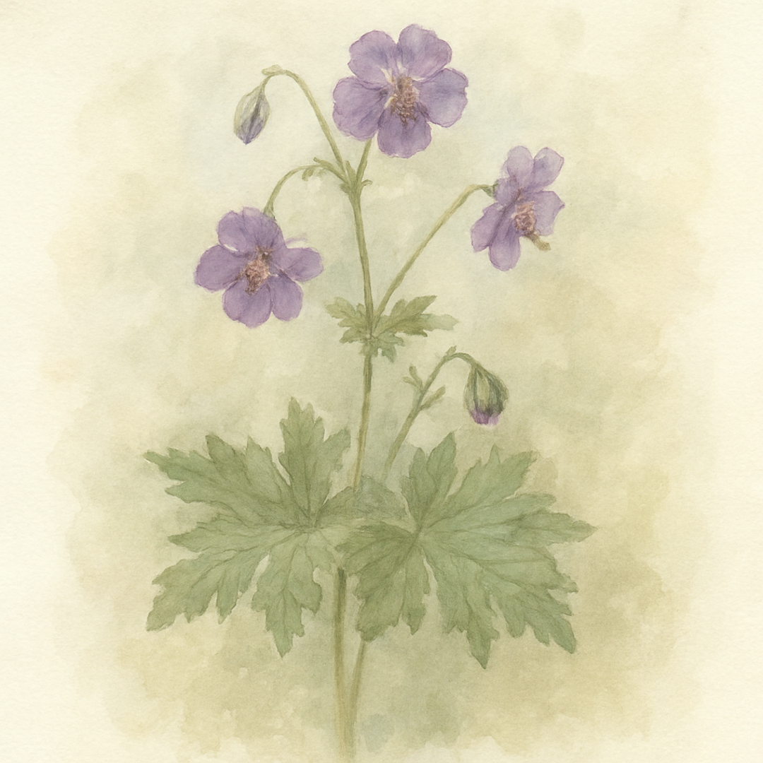 Geranium phaeum ‘Lilacina’