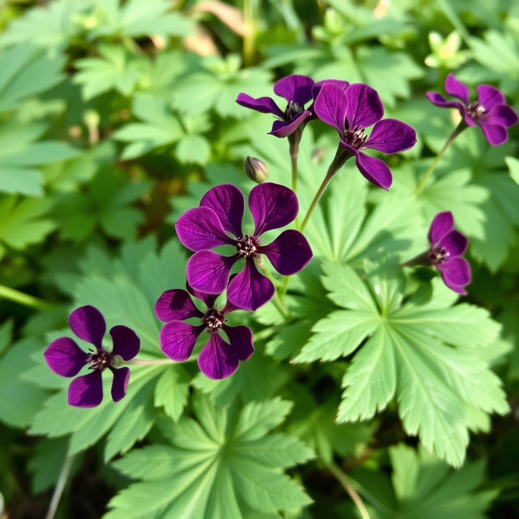 Geranium phaeum ‘Raven’