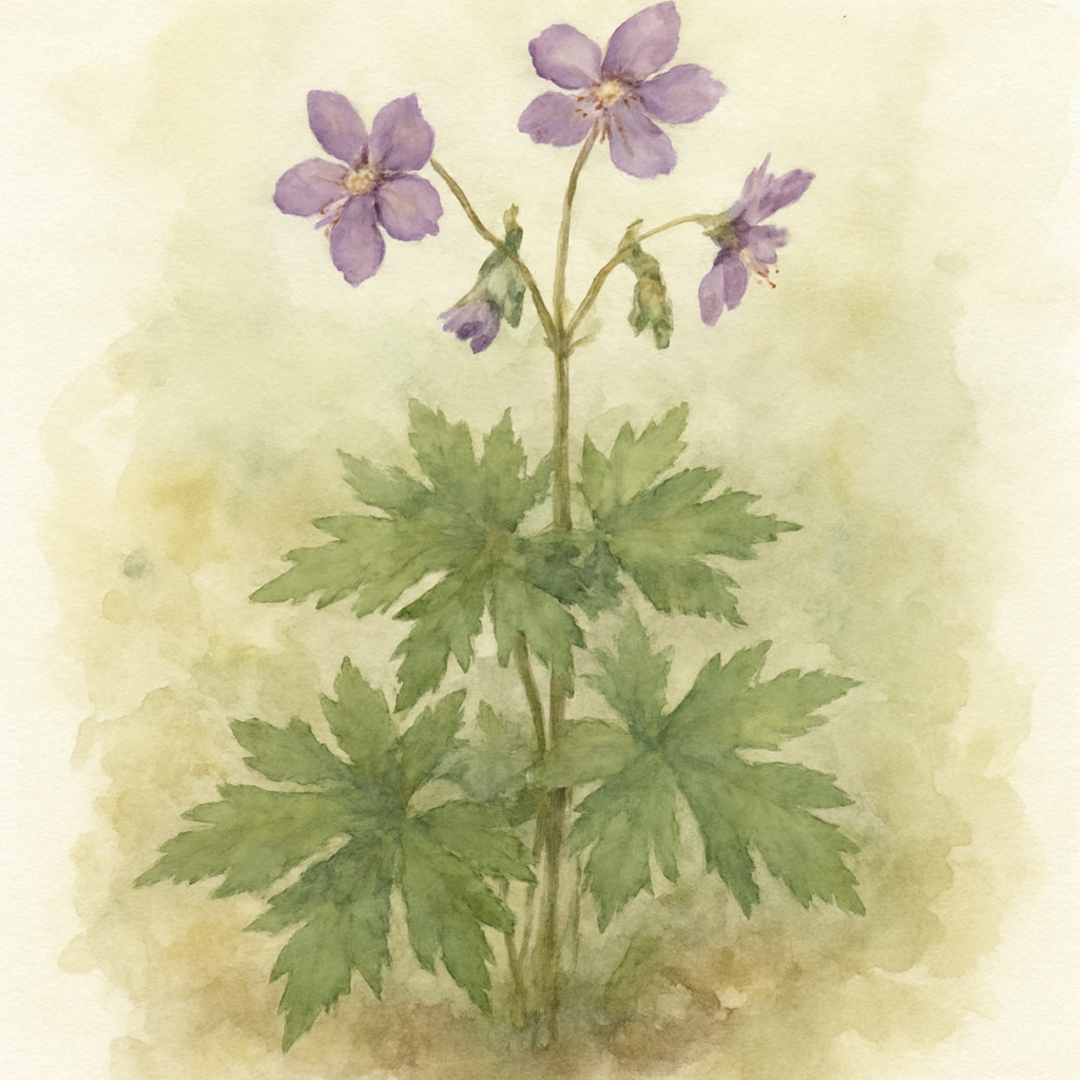 Geranium phaeum Rise Top Lilac