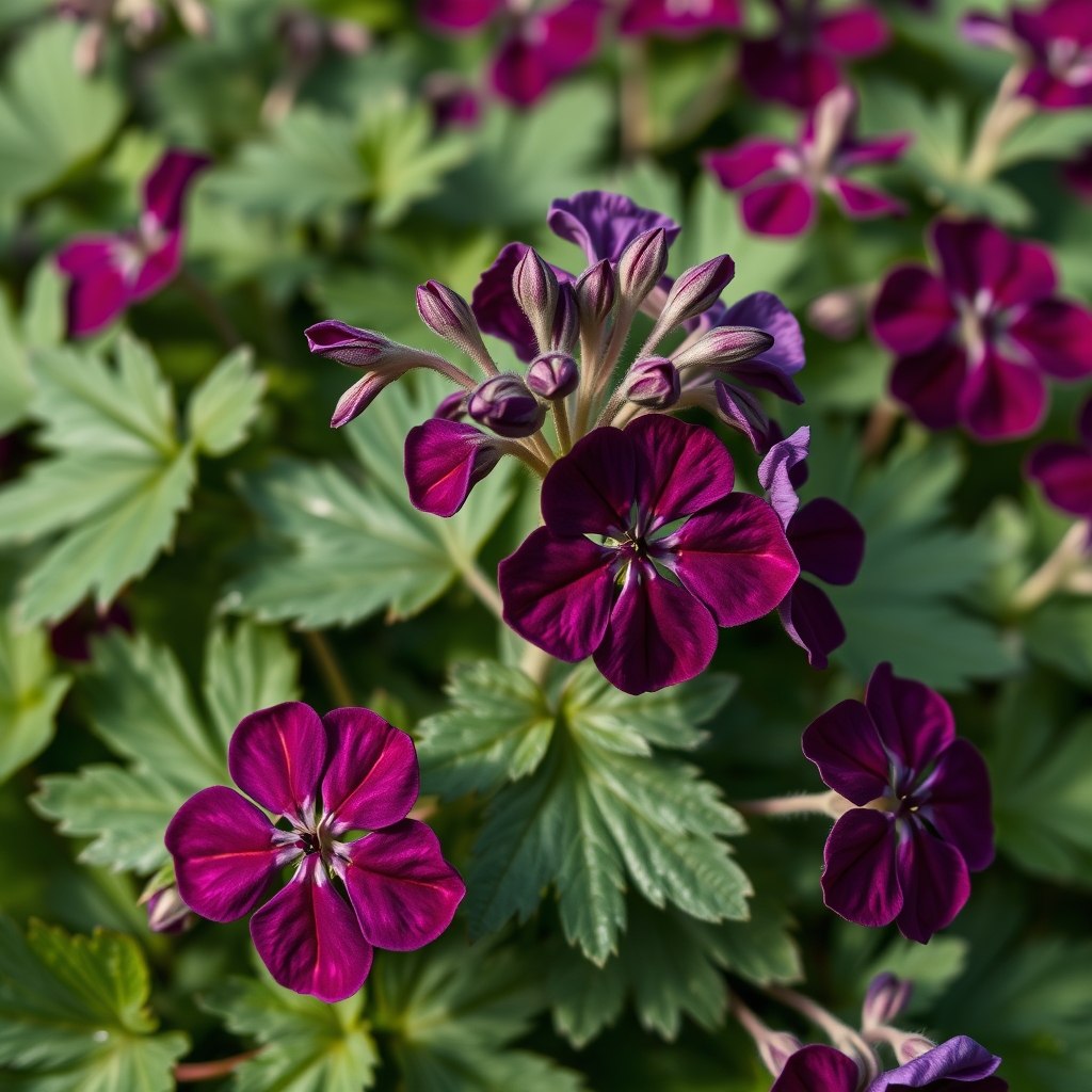 Geranium phaeum sp