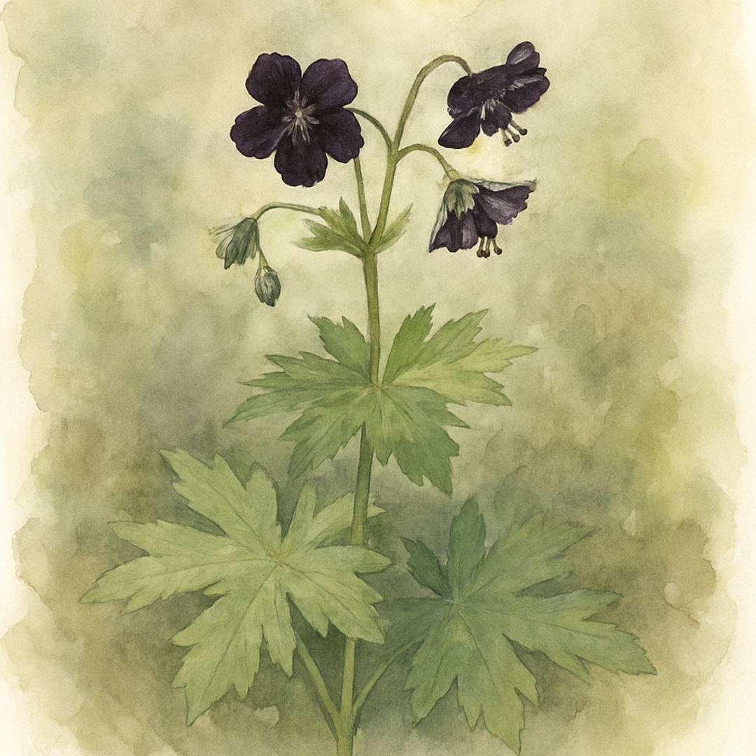 Geranium phaeum sp