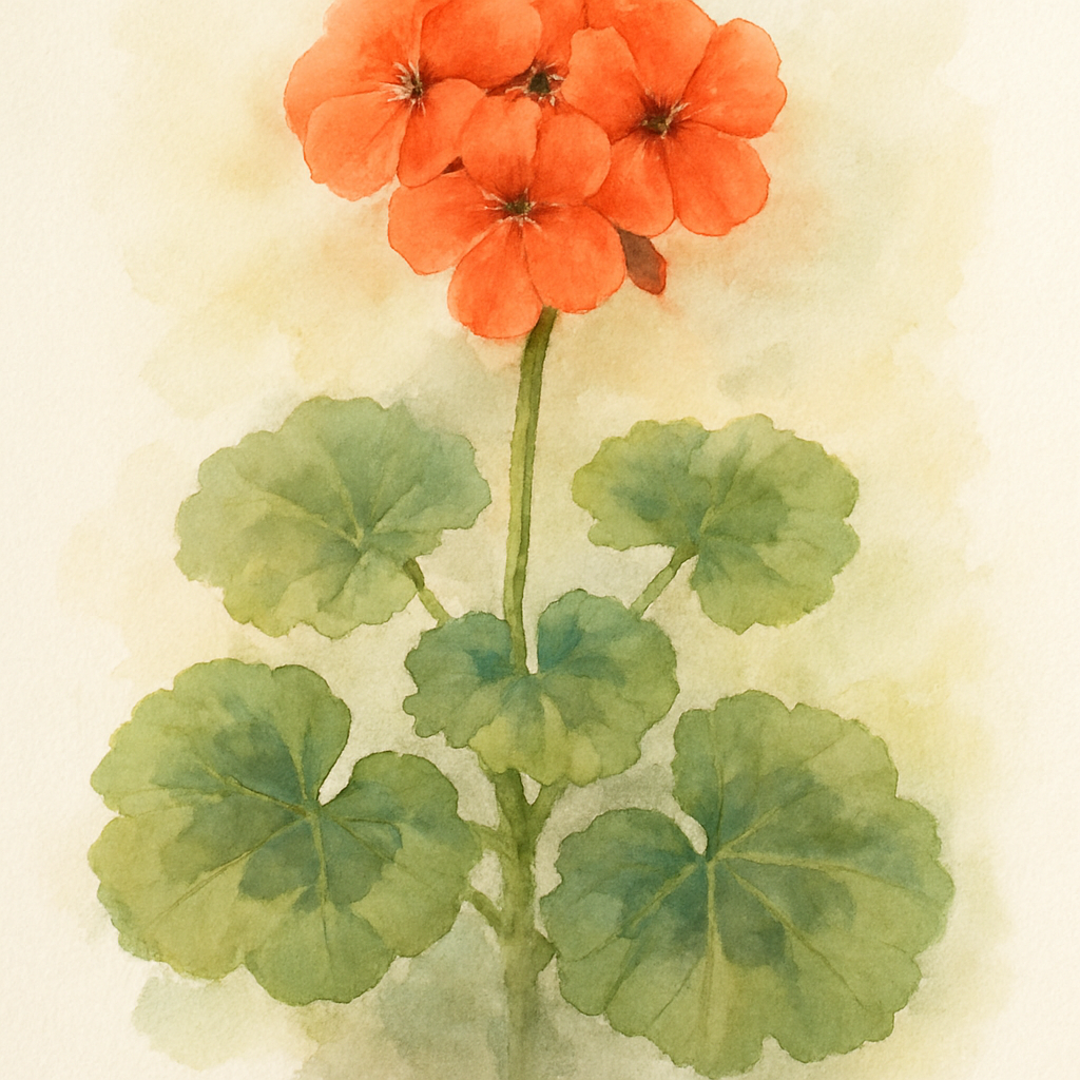 Plants Geranium Orange