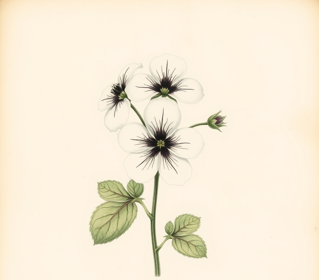 Geranium pratense ‘Black and White’
