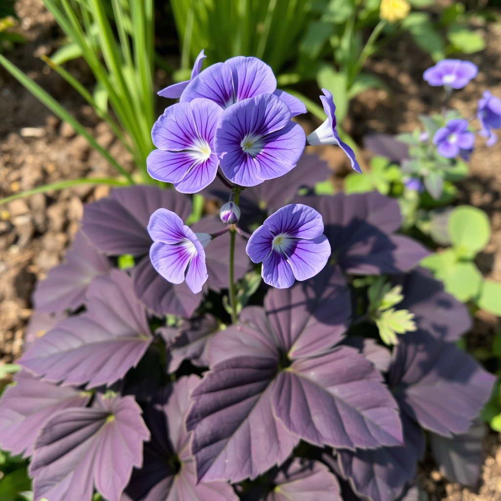 Geranium pratense ‘Black Beauty’