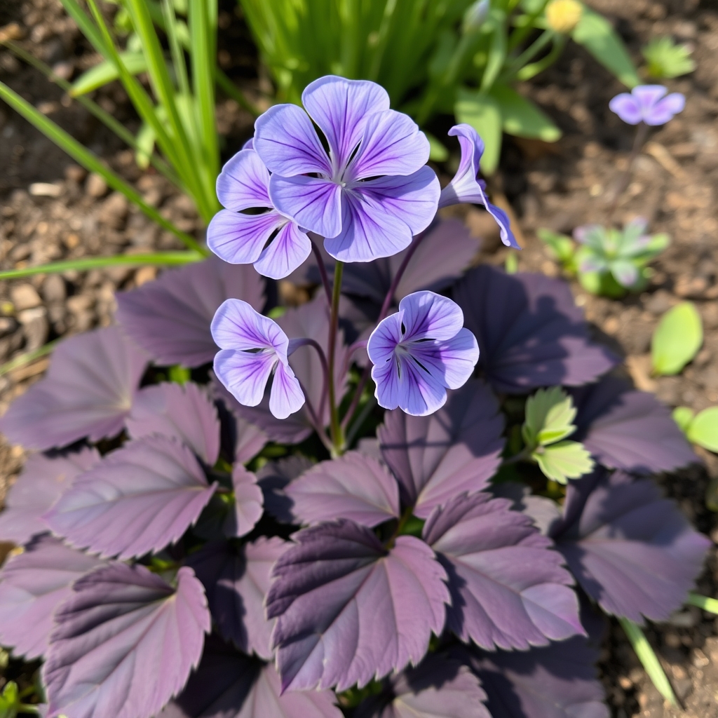 Geranium pratense Midnight Reiter