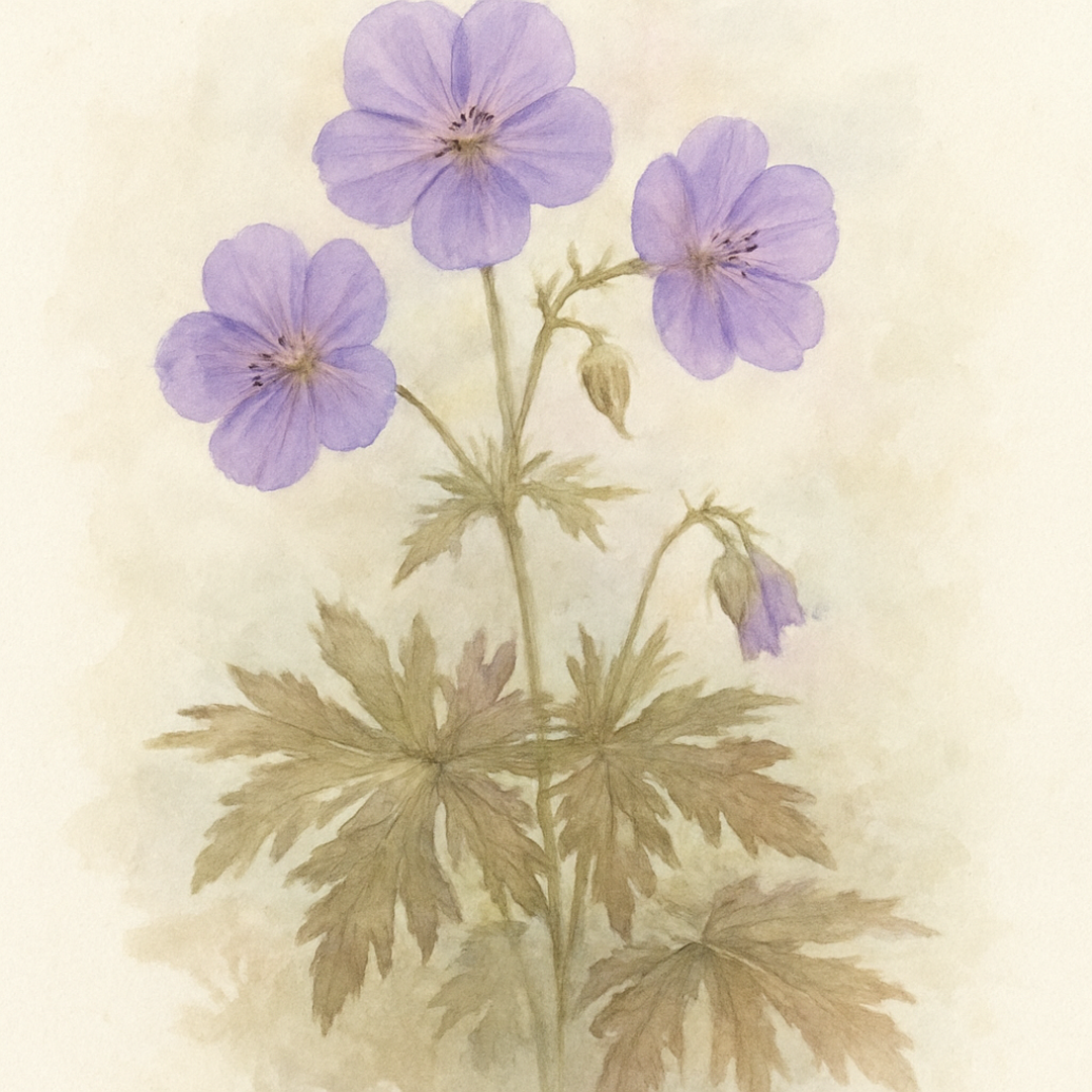 Geranium pratense Purple Haze