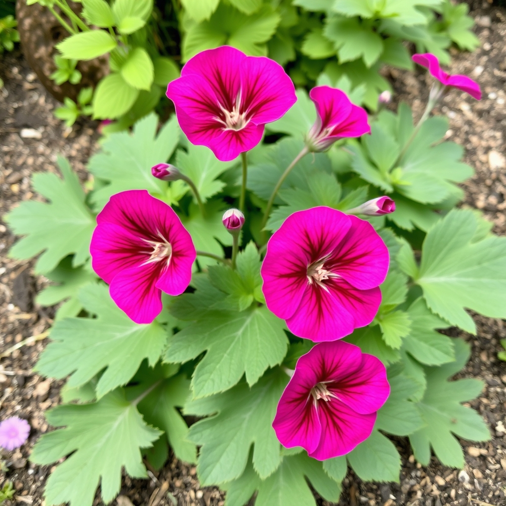 Geranium Raspberry Plant