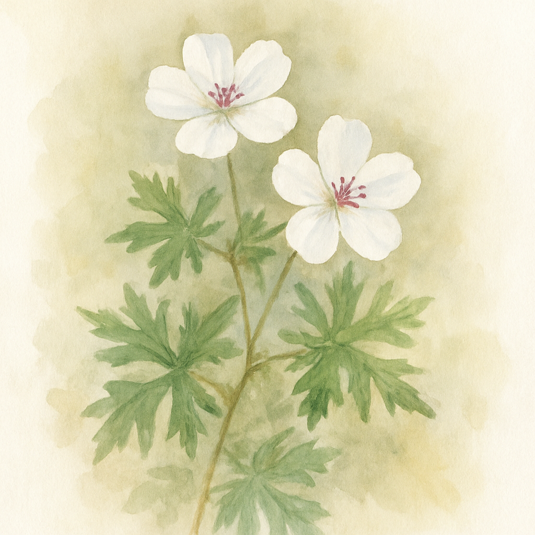 Geranium sanguineum 'Album'