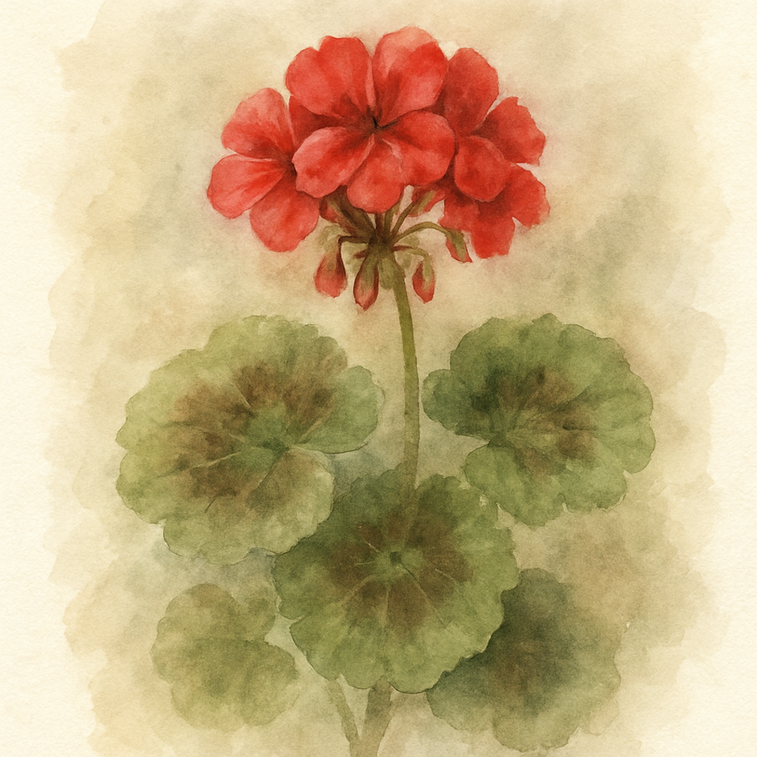 Geranium Seeds 'Bulls Eye Cherry' F1