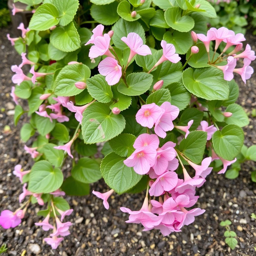 Geranium Super Cascade Appleblossom – Potted Plants x 3