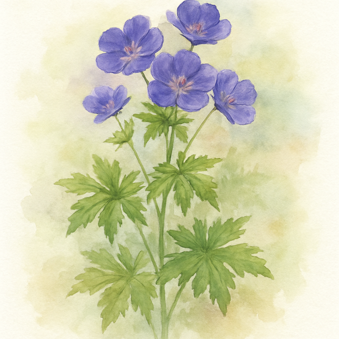 Geranium sylvaticum Mayflower