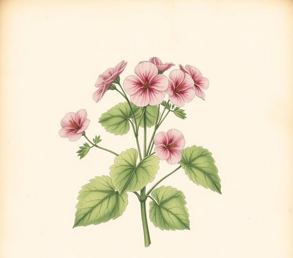 Geranium Variegated Distinction Bedding Plants