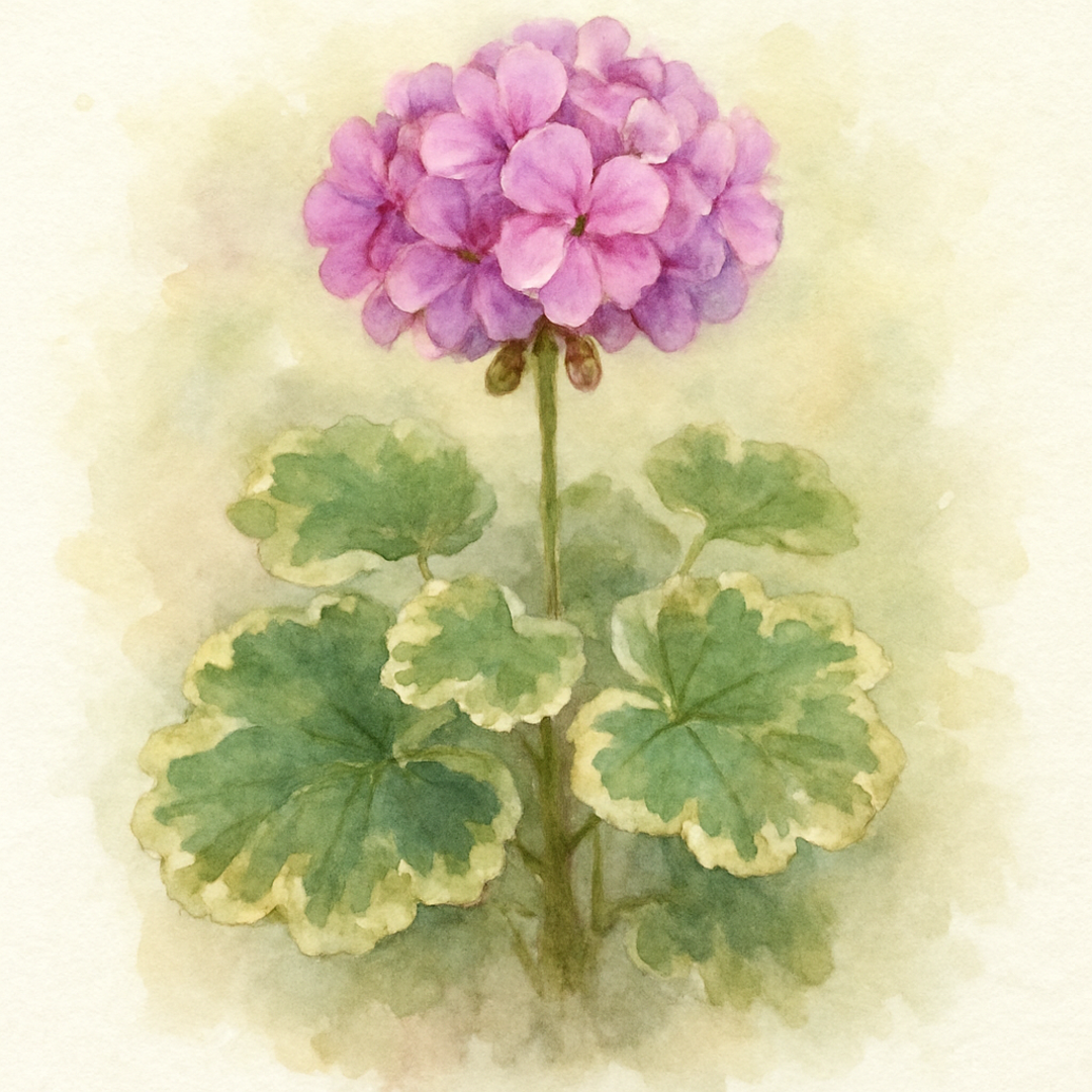 Geranium 'Variegated Distinction'