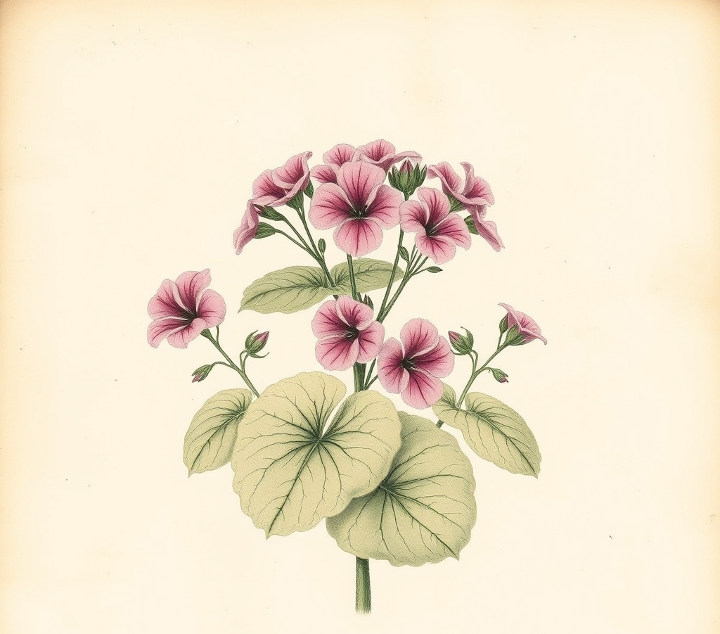 Geranium Variegated Occold Shield Bedding Plants