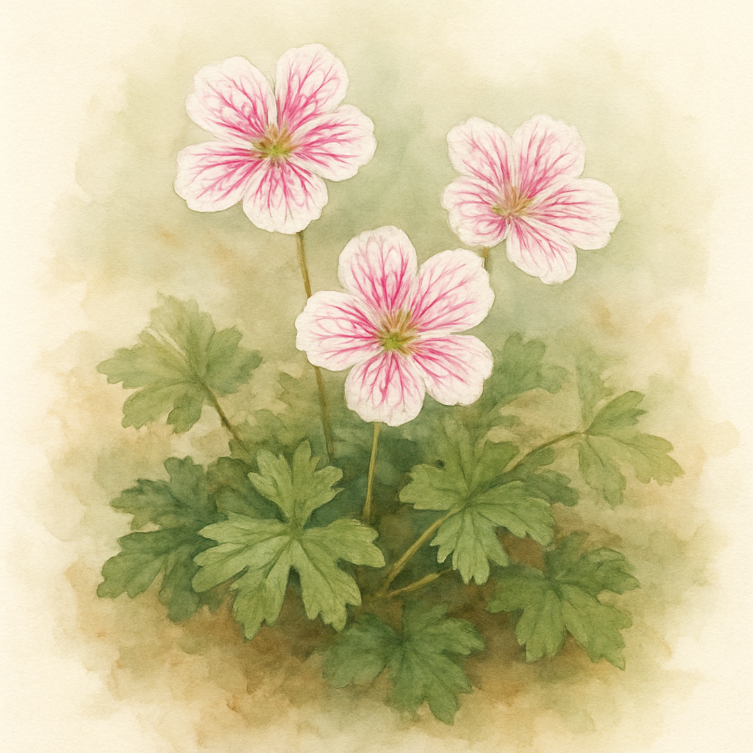 Geranium versicolor