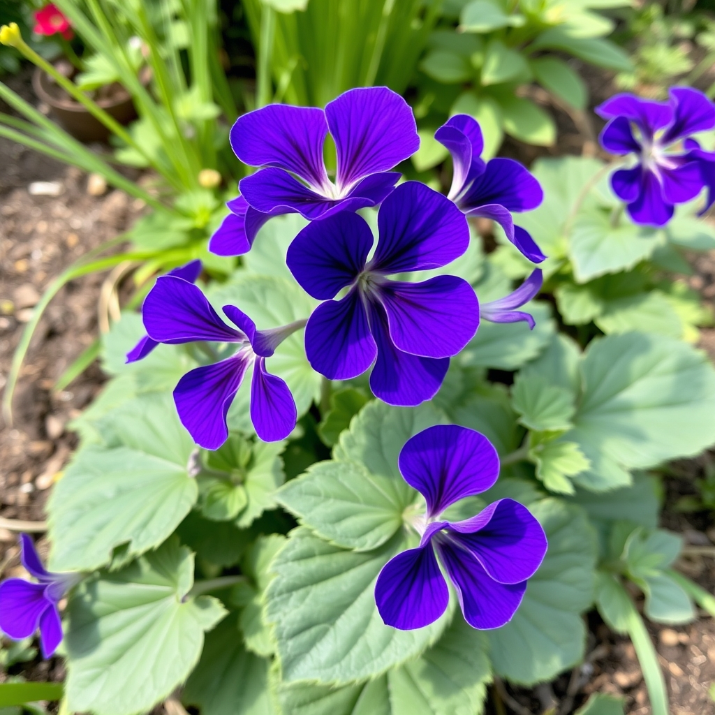 Geranium x magnificum Blue Blood
