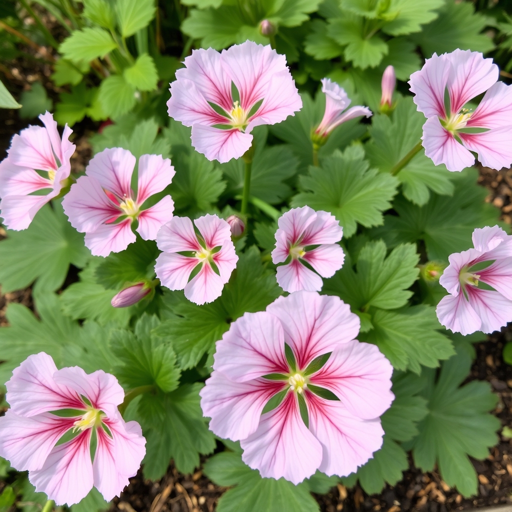 Geranium x oxonianum ‘Lace Time’