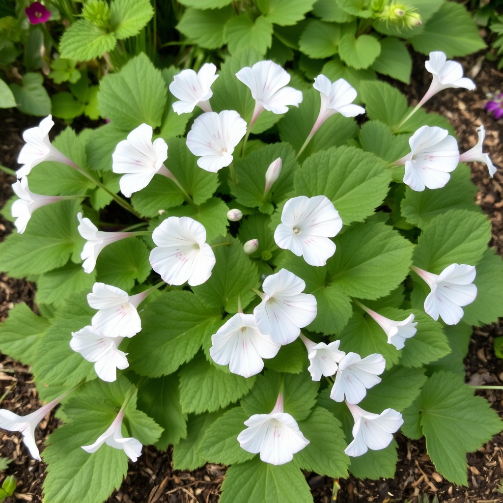 Geranium x oxonianum ‘Ankum’s White’