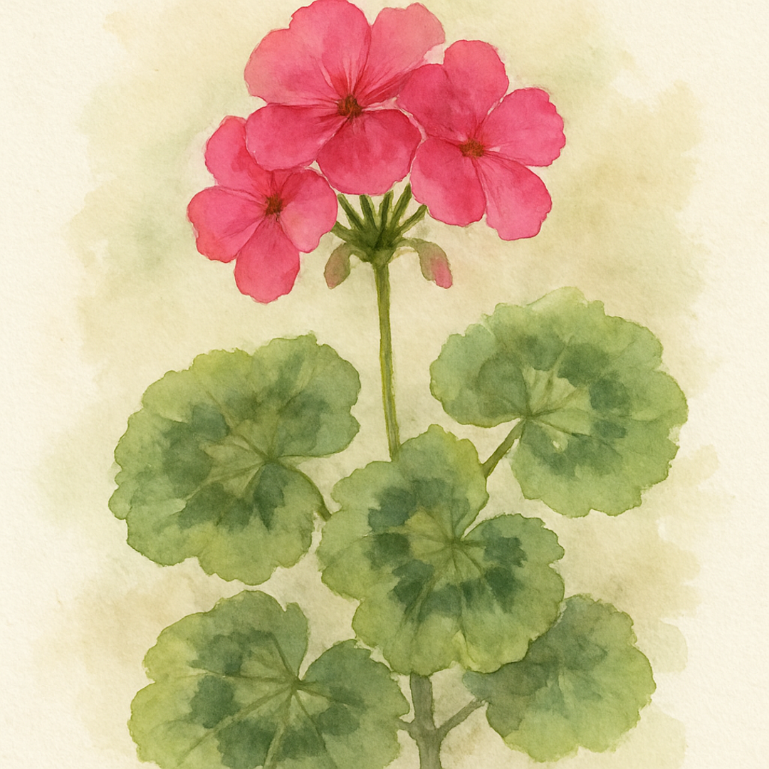 Zonal Hot Pink Geranium