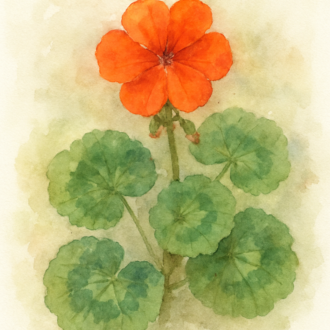 Zonal Orange Geranium