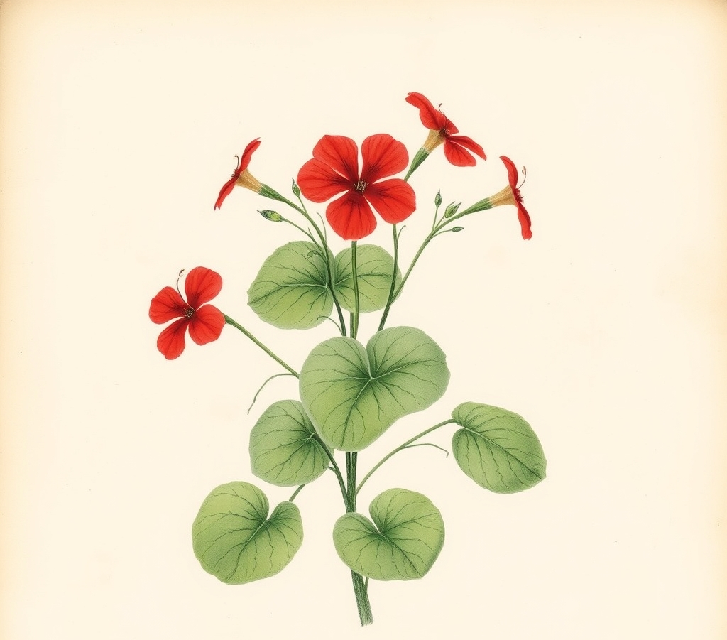 Geranium Zonal Scarlet Bedding Plants