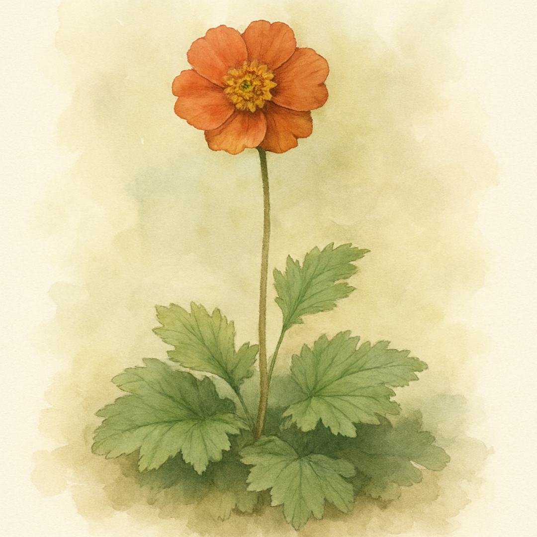 Geum 'Rusty Young'