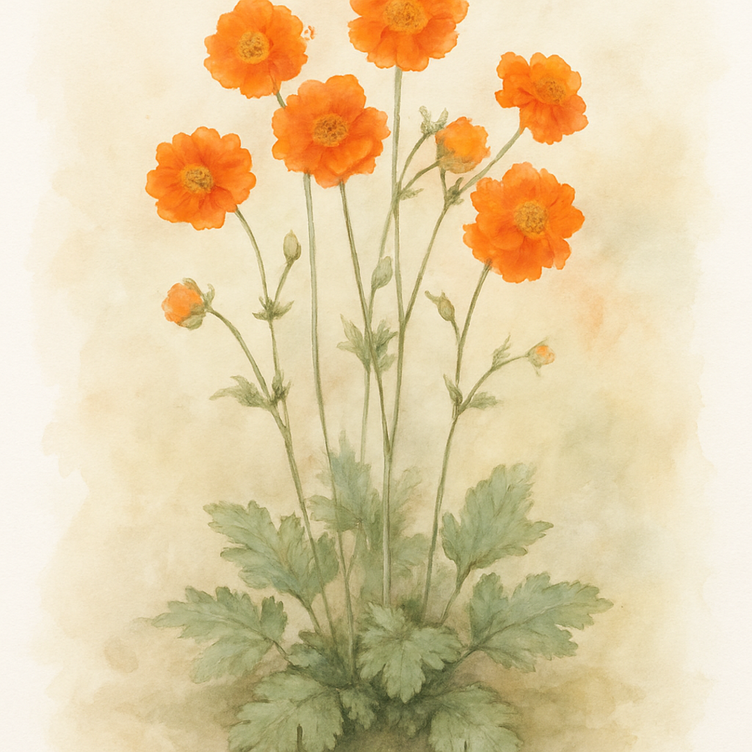 Totally Tangerine Geum Plants