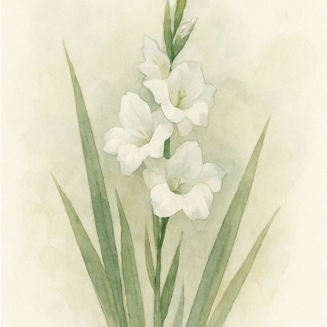 Gladiolus ‘Alba’