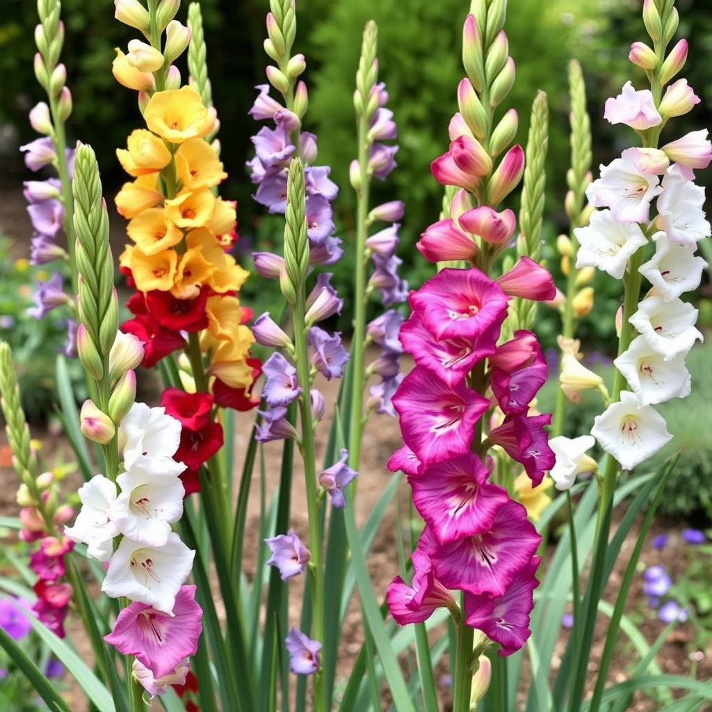 Gladiolus ‘Butterfly Mix’