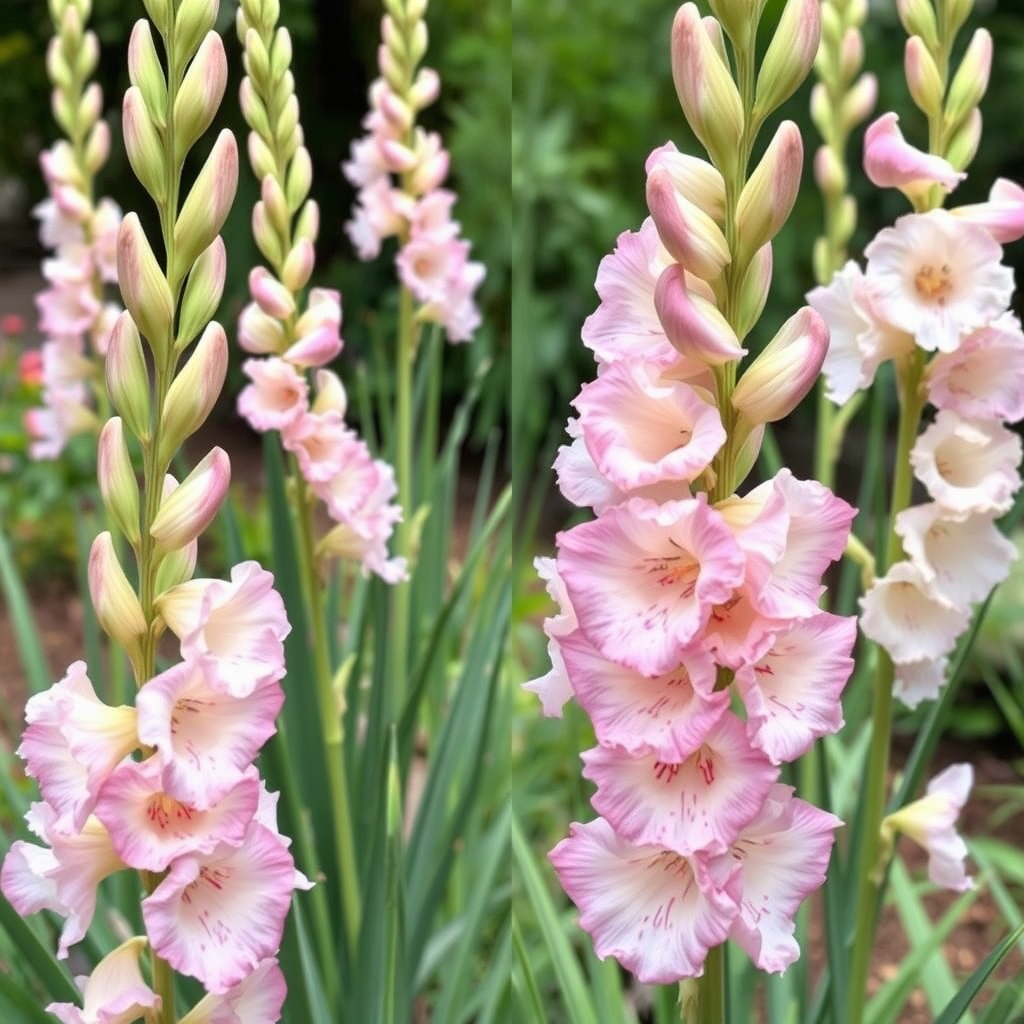 Gladiolus ‘Butterly Break of Dawn’