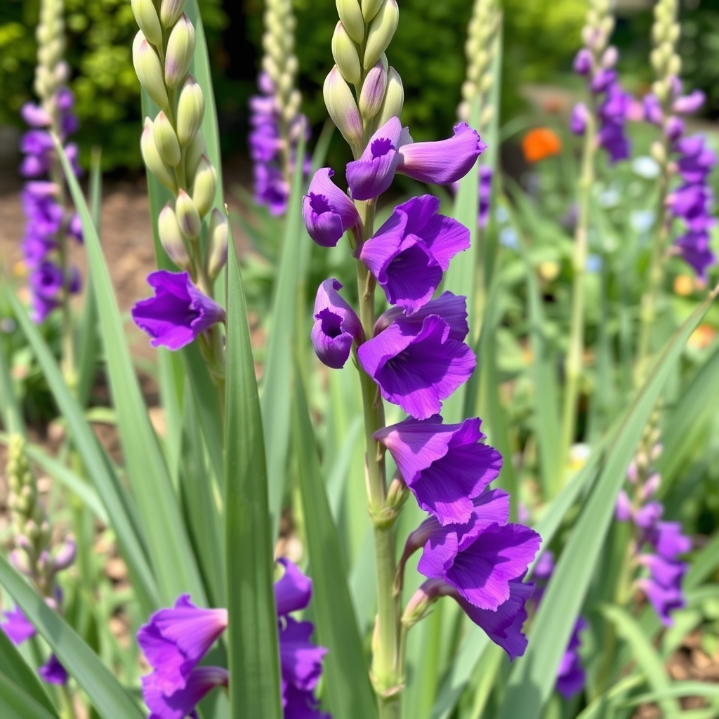 Gladiolus ‘Purple Rain’