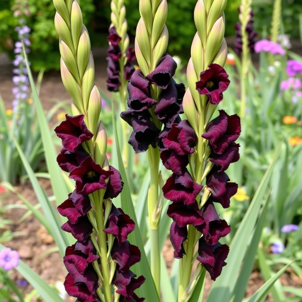 Gladiolus ‘Shaka Zulu’