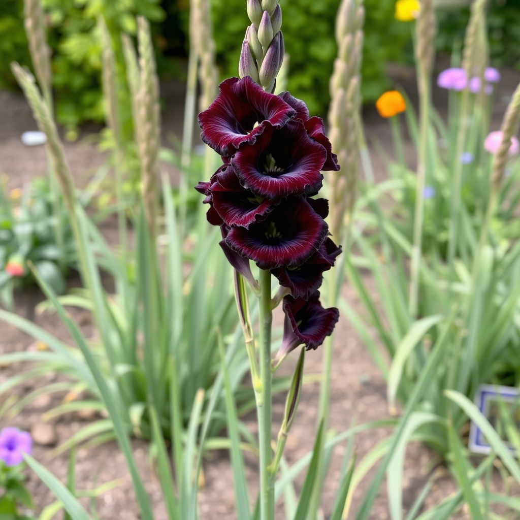 Gladiolus 'Black Star'