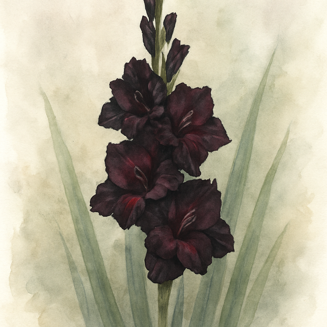 Gladiolus 'Black Star'