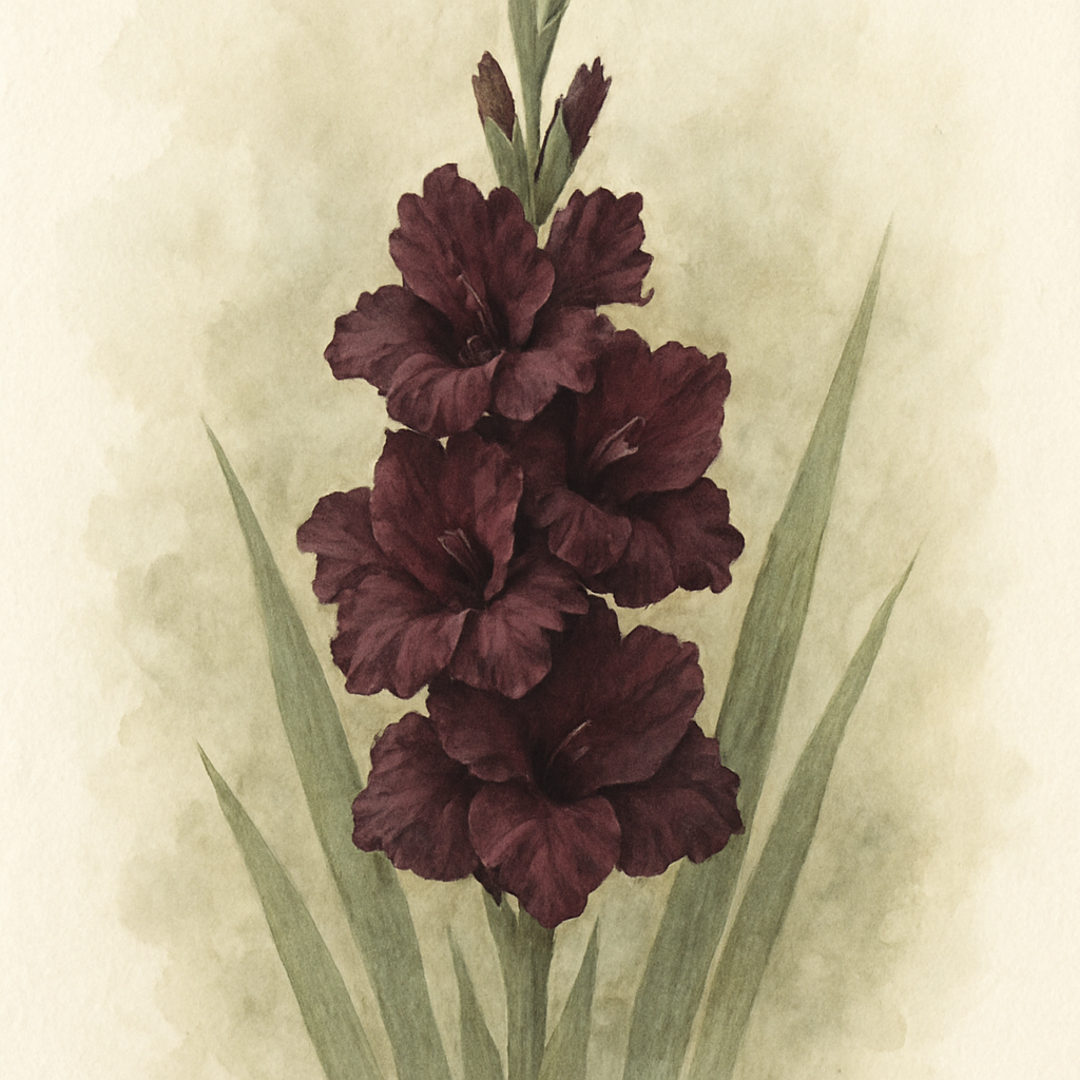 Gladiolus 'Black Surprise'
