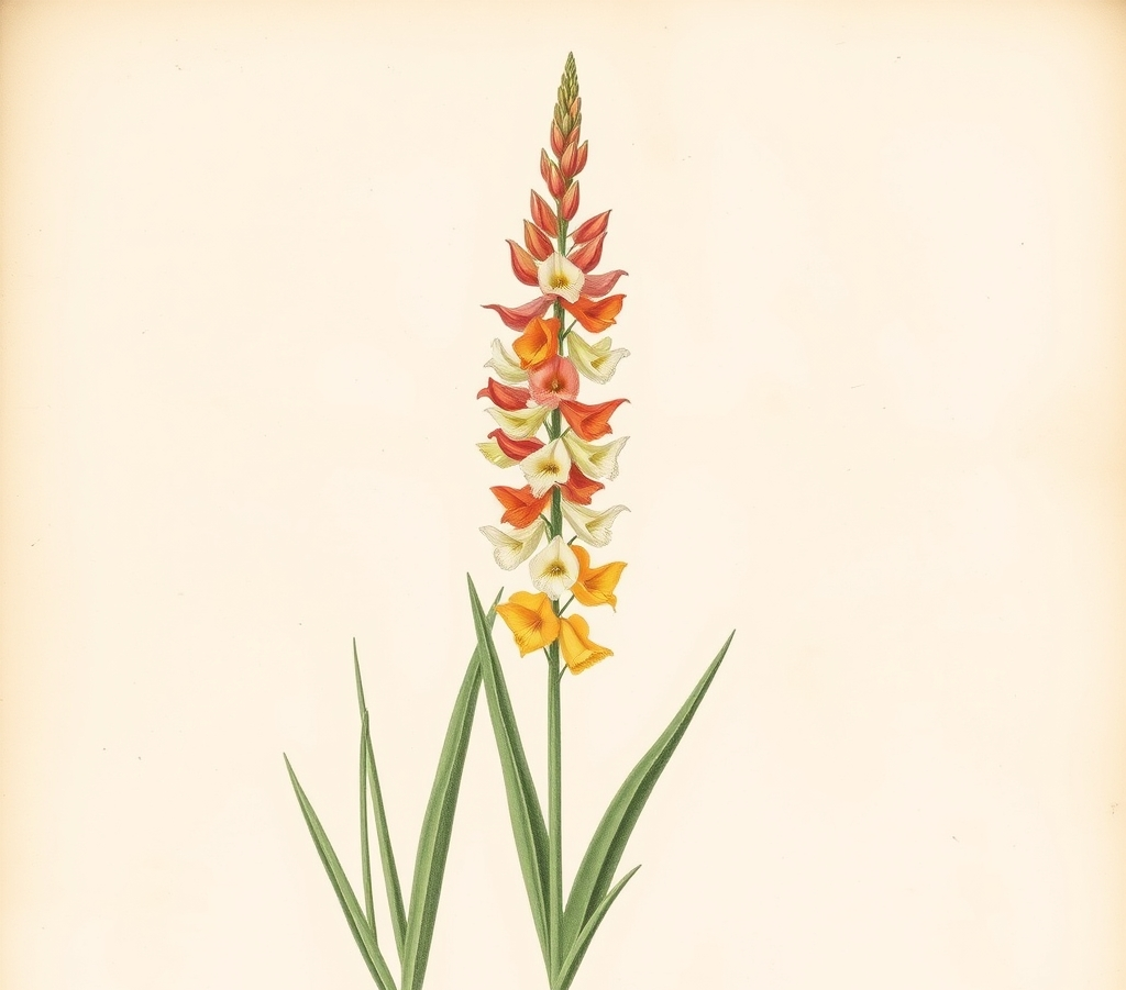 Gladiolus Circus Colour