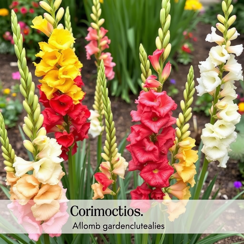 Gladiolus Glamini Mix — pack of 10