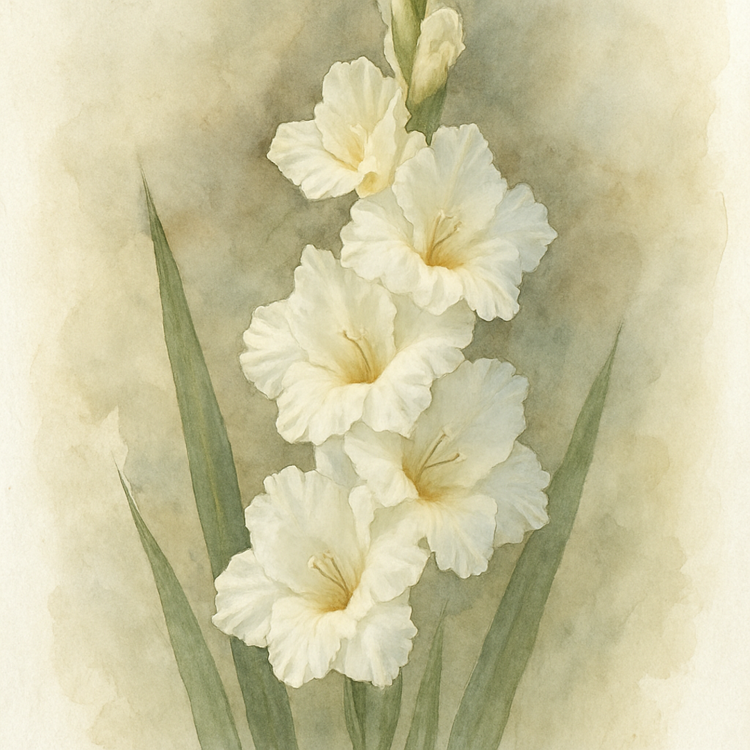 Gladiolus 'Ivory Perfection'