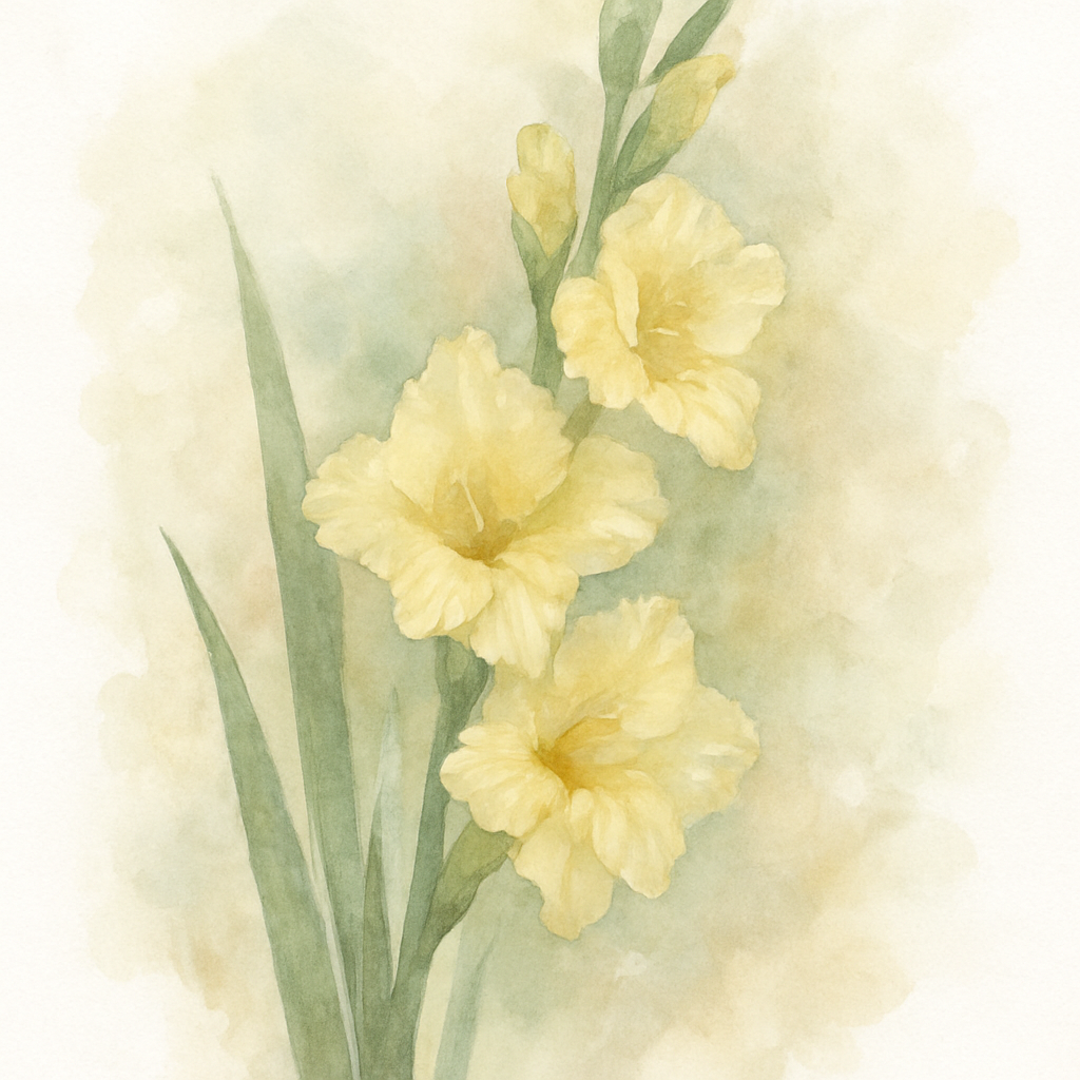 Gladiolus Limelight