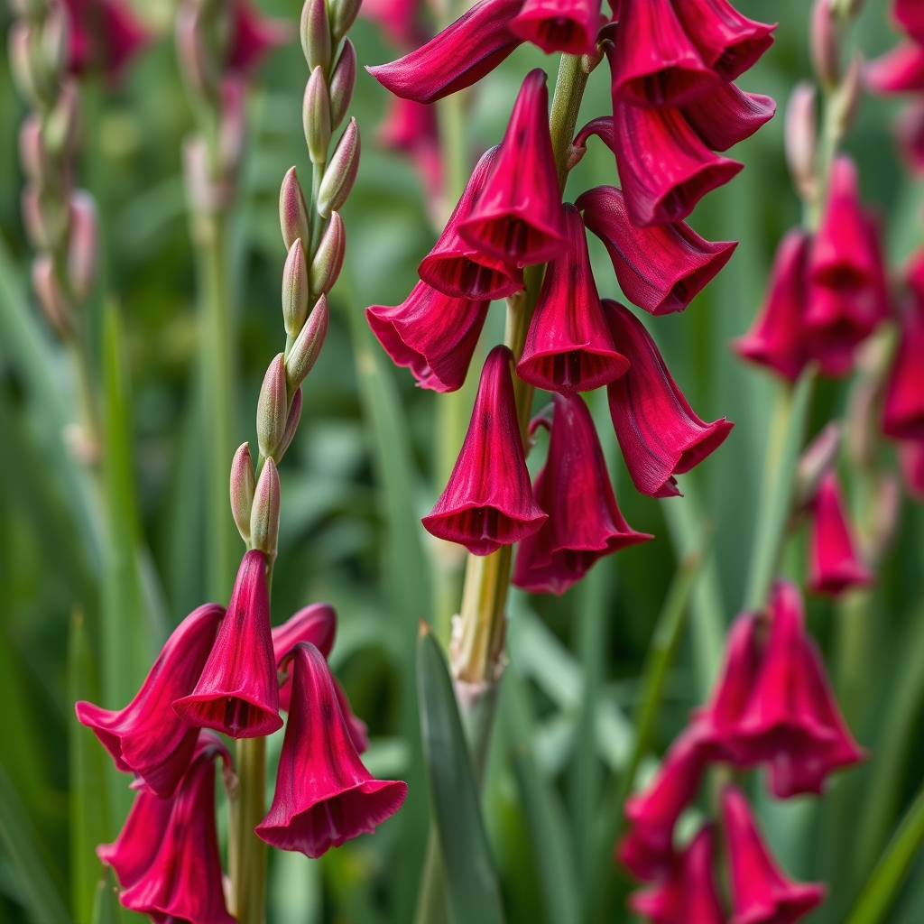 Gladiolus papilio 'Ruby'