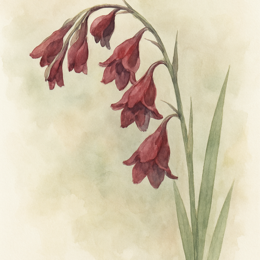 Gladiolus papilio 'Ruby'