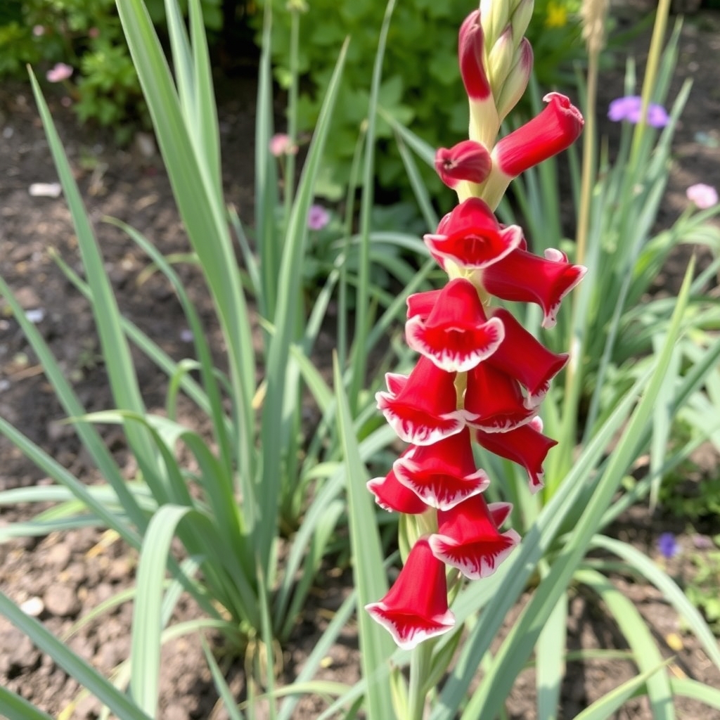 Gladiolus primulinus Atom
