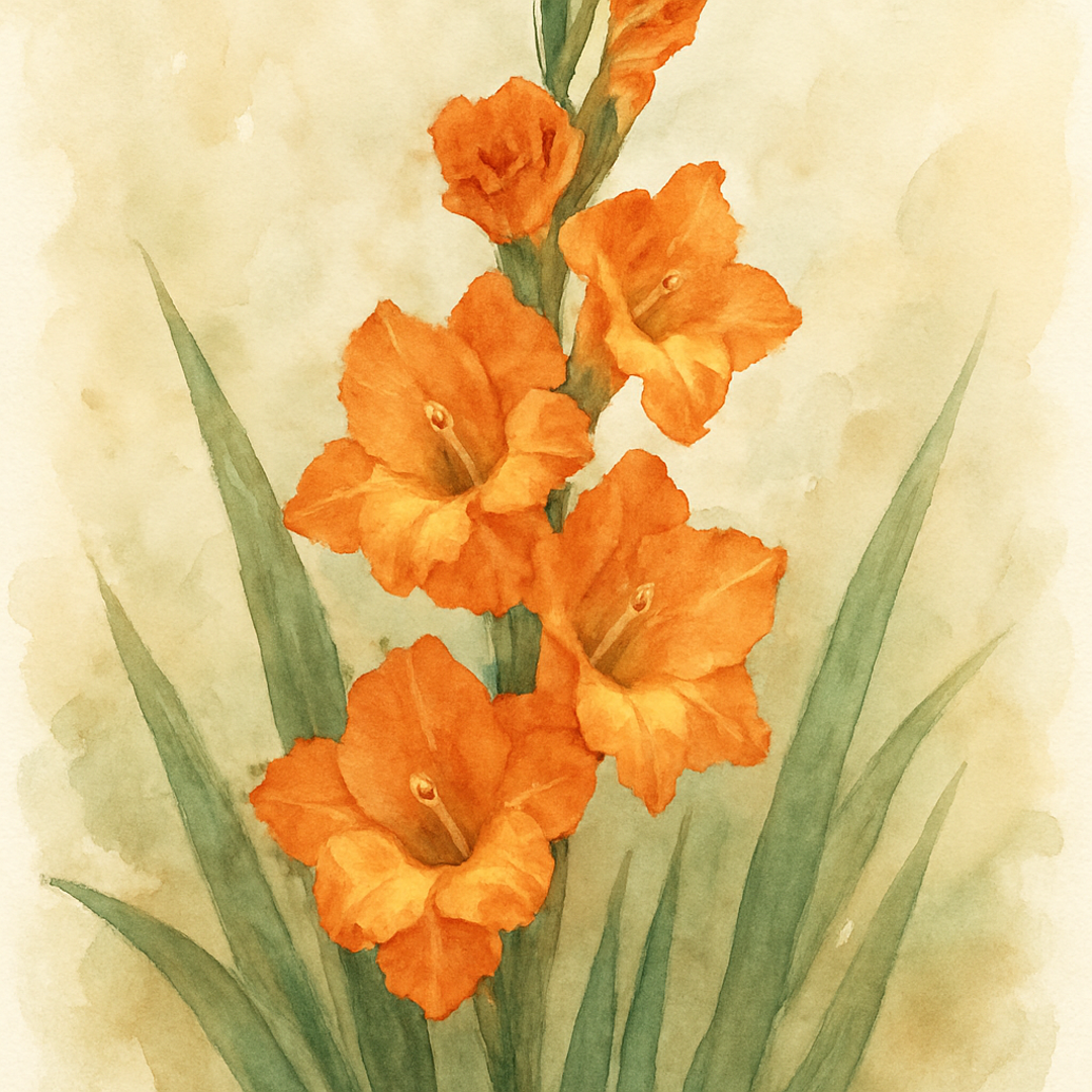 Gladiolus Prince of Orange