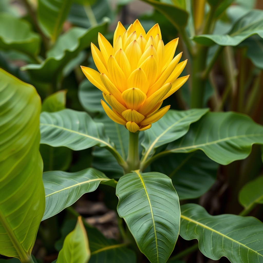 Golden Lotus Banana Musella Chinese Musa plants
