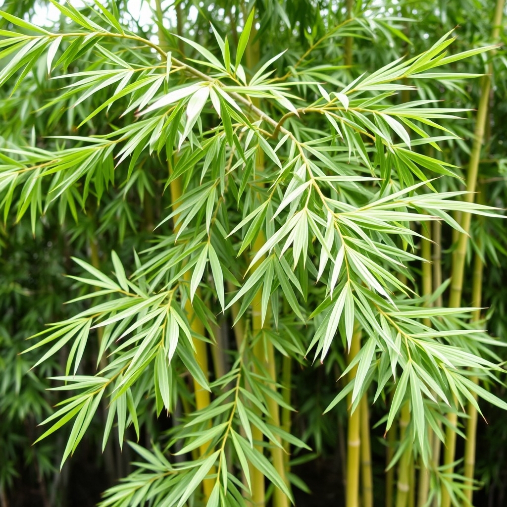 Green Panda Fountain clumping Bamboo Rufa 4ft plants 15 Litre large pots