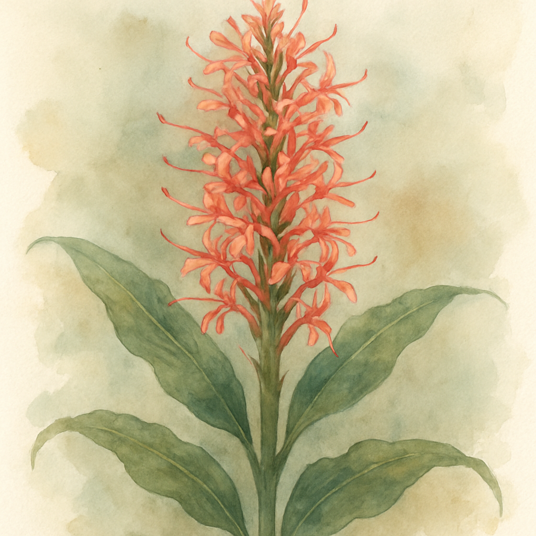 Hedychium coccineum (Indian Source)