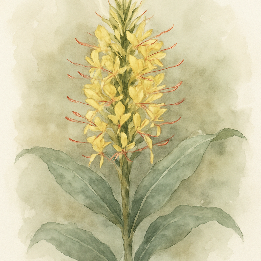 Hedychium gardnerianum