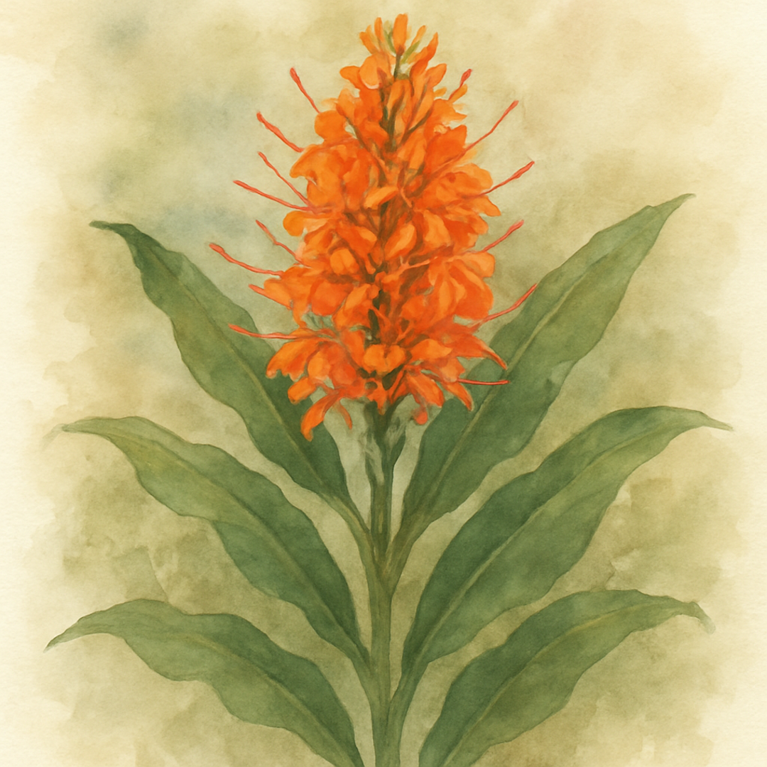 Hedychium ‘Orange Glow’