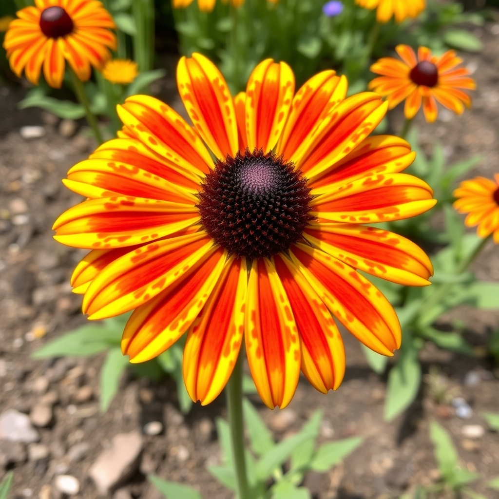Helenium autumnale ‘Tie Dye’